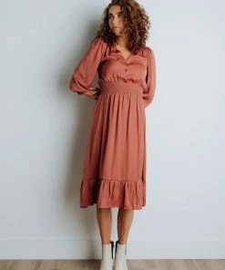 Blu Pepper Alice Midi Dress-FINAL SALE