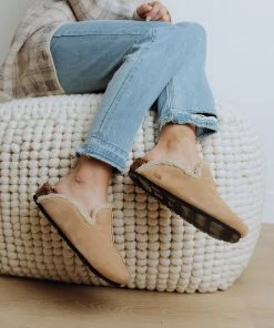 Free People: Damon Cozy Mules In Sand