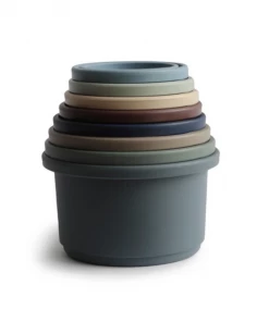 Mushie Stacking Cups Toy// Forest GIFT