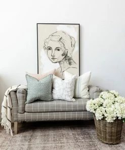 D.V KAP Home Home Decor Brentwood Blush Pillow