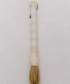Legend Of Asia Home Decor White Jade Bamboo Calligraphy Brush