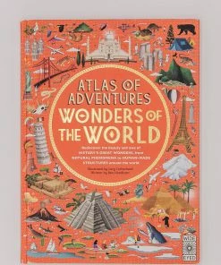 Hachette Home Decor Atlas Of Adventures: Wonders Of The World