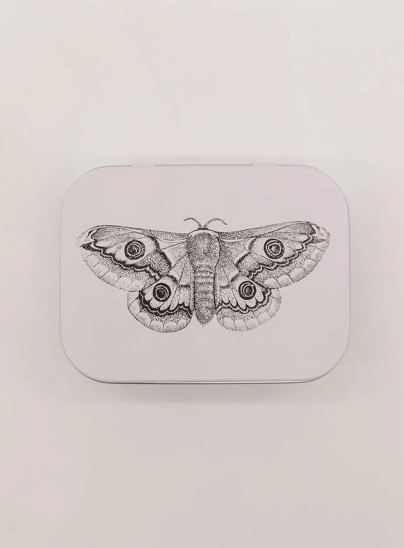 Skeem Home Decor Moth Match Tin