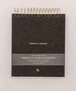 Wit & Delight Write It Down Notepad GIFT