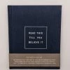 Compendium Read This Till You Believe It Book Home Decor