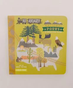 Gibbs Smith Publisher All Aboard! National Parks: A Wildlife Primer Home Decor