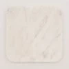 BIDK Home Kitchen Small White Marble Platter