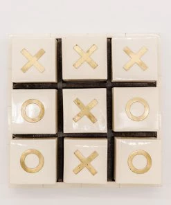 A.Sanoma Brass Bone Tic Tac Toe