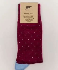 Slopes&Town Bamboo Printed Socks