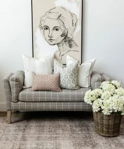 Walter G Textiles Amer Linen Pillow