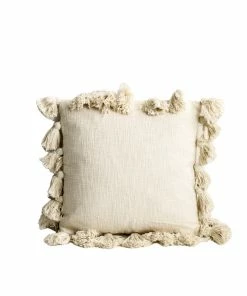 Creative Co-op Home Decor Celia Tassel Pillow