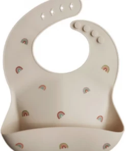 Mushie GIFT Silicone Baby Bib