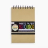 Ooly 5" X 7.5" D.I.Y. Cover Sketchbook - White