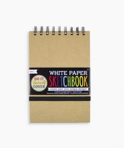 Ooly 5" X 7.5" D.I.Y. Cover Sketchbook - White