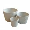 NapaHome&Garden Claire White Cachepot