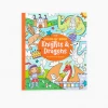 Ooly GIFT Color-in' Book : Knights & Dragons