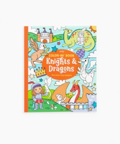 Ooly GIFT Color-in' Book : Knights & Dragons