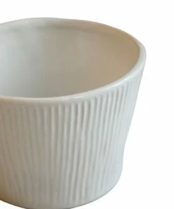 NapaHome&Garden Claire White Cachepot