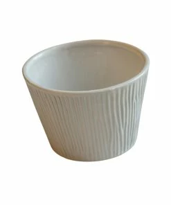 NapaHome&Garden Claire White Cachepot