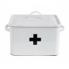 Creative Co-op First Aid Enameled Box