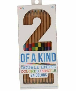 Ooly 2 Of A Kind Double-Ended Colored Pencils GIFT