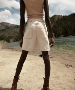 Current Air Gretchen Khaki Shorts