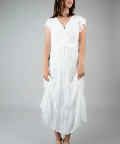 Doe & Rae Paper Towns Tiered Dress