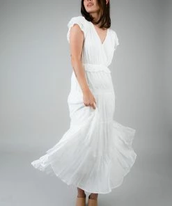 Doe & Rae Paper Towns Tiered Dress