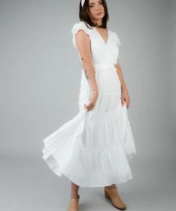 Doe & Rae Paper Towns Tiered Dress