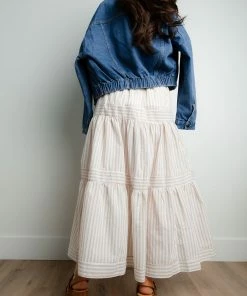 PINCH Joann Striped Skirt Apparel