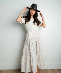 PINCH Joann Striped Skirt Apparel