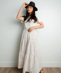 PINCH Joann Striped Skirt Apparel