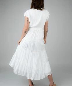 Doe & Rae Paper Towns Tiered Dress