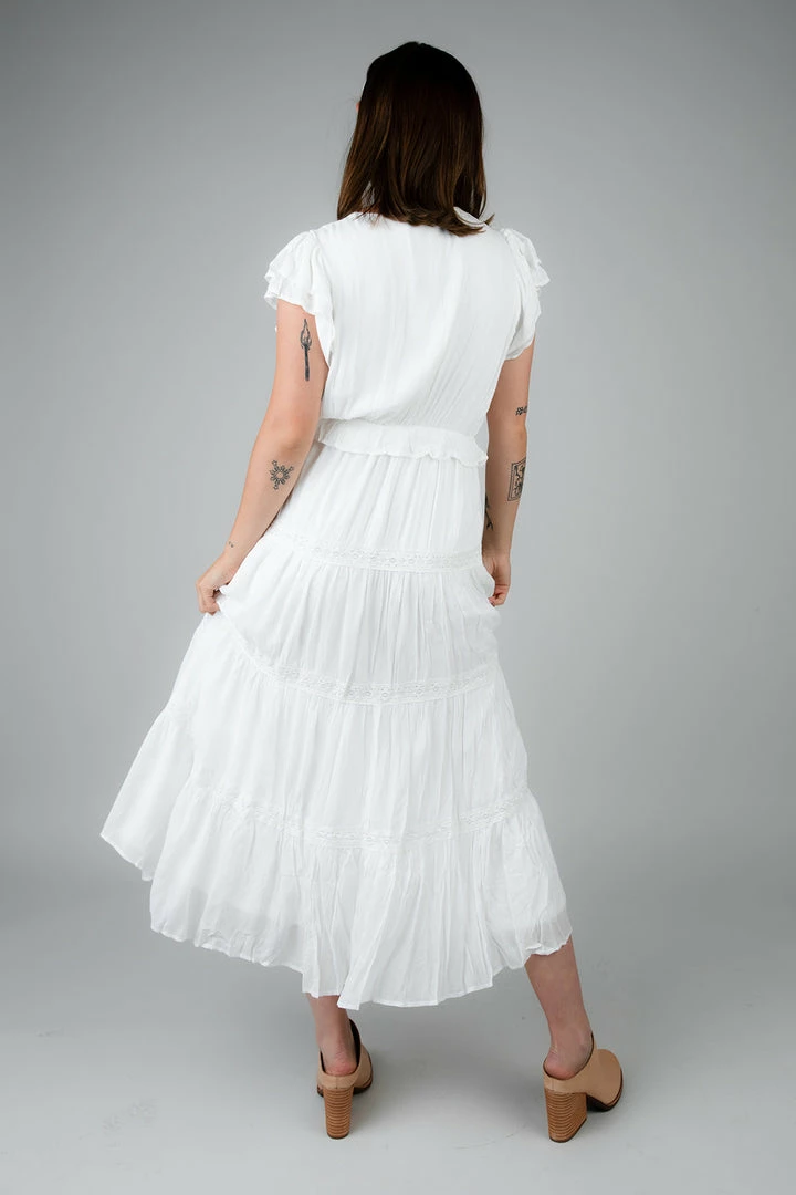 Doe & Rae Paper Towns Tiered Dress