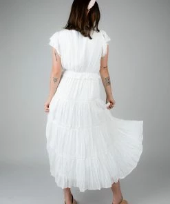 Doe & Rae Paper Towns Tiered Dress