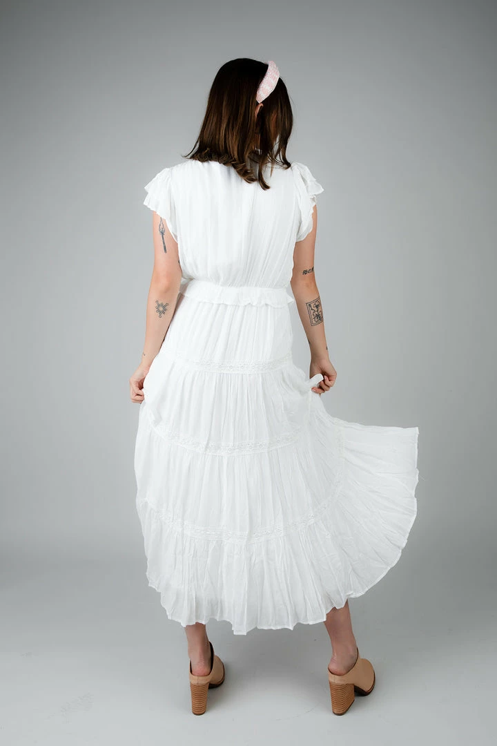 Doe & Rae Paper Towns Tiered Dress