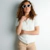 Leia&Co Paityn Knit Button Down