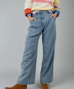 En Creme Murray Denim Trousers Apparel