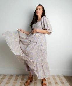 &merci Shades Of Floral Dress FINAL SALE