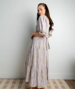 &merci Shades Of Floral Dress FINAL SALE