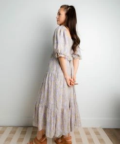 &merci Shades Of Floral Dress FINAL SALE