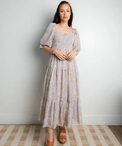 &merci Shades Of Floral Dress FINAL SALE