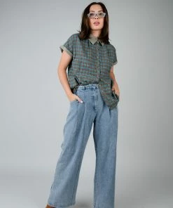 Hem & Thread Lady Bird Plaid Top