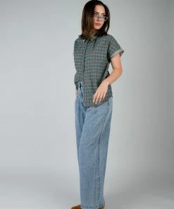 Hem & Thread Lady Bird Plaid Top