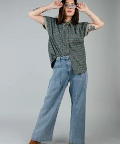 Hem & Thread Lady Bird Plaid Top