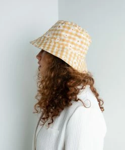 Fashion City Accessories Daisy Mart Bucket Hat FINAL SALE