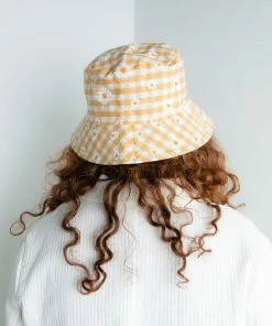 Fashion City Accessories Daisy Mart Bucket Hat FINAL SALE