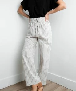 Cotton Bleu Apparel Amelia Wide Leg Pants