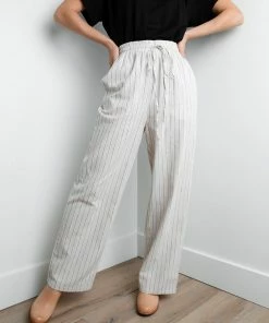 Cotton Bleu Apparel Amelia Wide Leg Pants