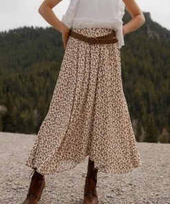 Blu Pepper Sonoran Floral Skirt